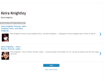Tablet Screenshot of keira-knightley-bio.blogspot.com