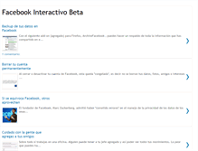 Tablet Screenshot of facebookinteractivo.blogspot.com