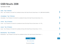 Tablet Screenshot of gsebresults.blogspot.com