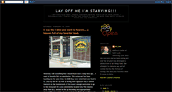 Desktop Screenshot of layoffmeimstarving.blogspot.com