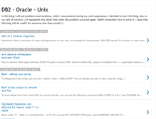 Tablet Screenshot of db2-oracle-unix.blogspot.com