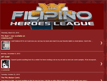 Tablet Screenshot of filipinoheroesleague.blogspot.com