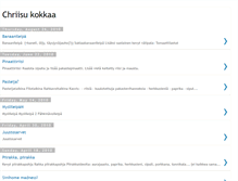 Tablet Screenshot of chriisukokkaa.blogspot.com