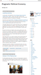 Mobile Screenshot of pragmaticpoliticaleconomy.blogspot.com