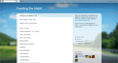 Desktop Screenshot of feedingthehabit.blogspot.com
