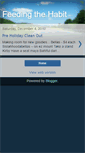 Mobile Screenshot of feedingthehabit.blogspot.com