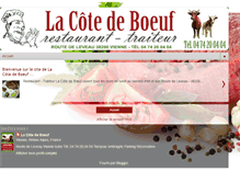 Tablet Screenshot of lacotedeboeuf.blogspot.com
