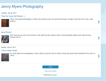 Tablet Screenshot of jennymyersphotography.blogspot.com