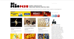 Desktop Screenshot of disenoperu.blogspot.com
