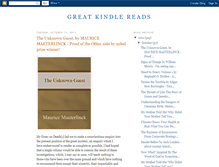 Tablet Screenshot of great-kindle-reads.blogspot.com