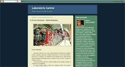 Desktop Screenshot of laboratoriocentral.blogspot.com