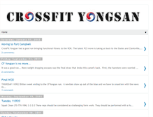 Tablet Screenshot of crossfityongsan.blogspot.com