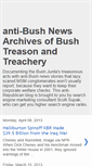 Mobile Screenshot of bush-treason.blogspot.com