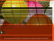 Tablet Screenshot of meumundoeoriental.blogspot.com