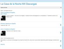 Tablet Screenshot of descargas-honmx.blogspot.com