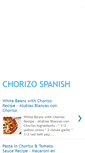 Mobile Screenshot of chorizospanish.blogspot.com