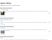 Tablet Screenshot of mwriter.blogspot.com