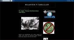 Desktop Screenshot of mujahidinfisabilillah.blogspot.com