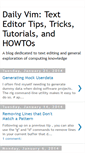 Mobile Screenshot of dailyvim.blogspot.com