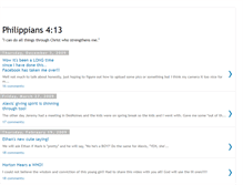 Tablet Screenshot of philippians413-angie.blogspot.com