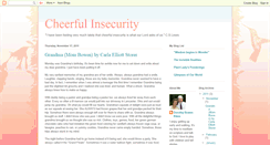 Desktop Screenshot of cheerfulinsecurity.blogspot.com
