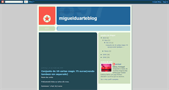 Desktop Screenshot of miguelduarteblog.blogspot.com