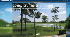 Desktop Screenshot of golfinglifethailand.blogspot.com