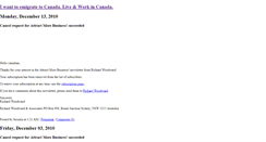 Desktop Screenshot of emigrate-canada.blogspot.com