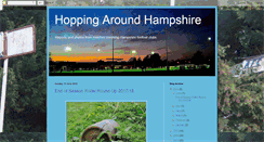Desktop Screenshot of hoppingaroundhampshire.blogspot.com