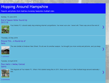 Tablet Screenshot of hoppingaroundhampshire.blogspot.com