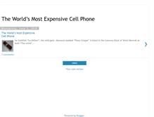 Tablet Screenshot of expensive-mobile-phone.blogspot.com