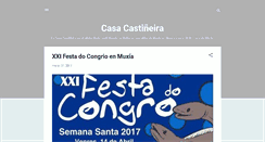Desktop Screenshot of casacastineira.blogspot.com