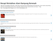 Tablet Screenshot of kampungkemesah.blogspot.com