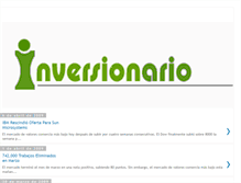 Tablet Screenshot of inversionario.blogspot.com