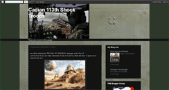 Desktop Screenshot of cadian113thshocktroops-cundo.blogspot.com