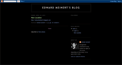 Desktop Screenshot of edwardameinert.blogspot.com