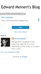 Mobile Screenshot of edwardameinert.blogspot.com