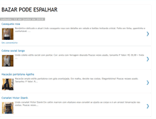 Tablet Screenshot of bazarpodeespalhar.blogspot.com