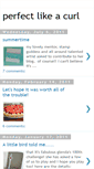 Mobile Screenshot of perfectlikeacurl.blogspot.com