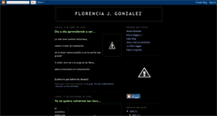 Desktop Screenshot of florenciajgonzalez.blogspot.com