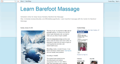 Desktop Screenshot of barefoot-massage.blogspot.com