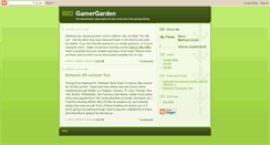 Desktop Screenshot of gamergarden.blogspot.com