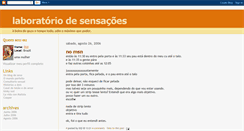 Desktop Screenshot of labsensacao.blogspot.com