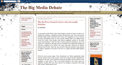 Desktop Screenshot of bigmediadebate.blogspot.com