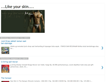 Tablet Screenshot of manskin.blogspot.com