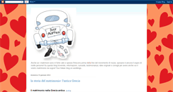 Desktop Screenshot of matrimoniodeisogni.blogspot.com