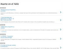 Tablet Screenshot of muerteenelvalle.blogspot.com