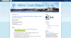 Desktop Screenshot of dcclothdiapercoop.blogspot.com