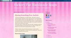 Desktop Screenshot of hickoryflathandmadesoaps.blogspot.com