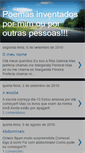 Mobile Screenshot of poemas-para-comentar.blogspot.com